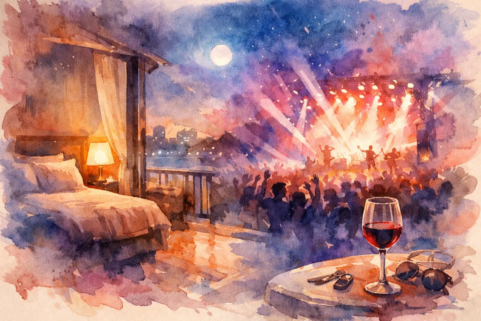 Concert Accommodation for a Better Night Out